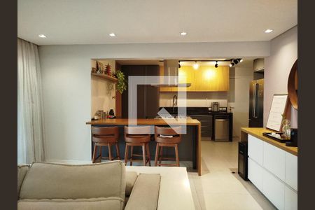 Sala de apartamento à venda com 3 quartos, 123m² em Parque São Jorge, São Paulo