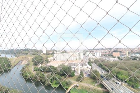 VIsta Varanda Sala/Cozinha de apartamento à venda com 2 quartos, 36m² em Socorro, São Paulo