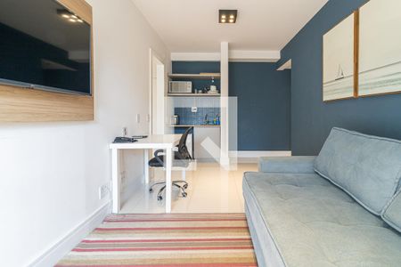 Sala de apartamento à venda com 1 quarto, 36m² em Itaim Bibi, São Paulo