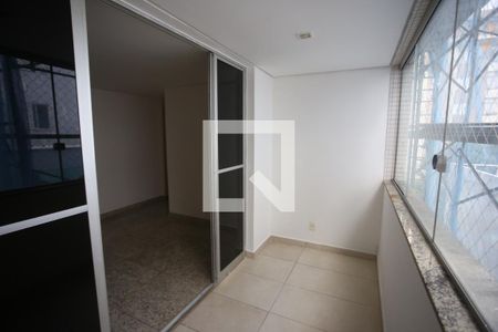 Varanda da Sala de apartamento à venda com 4 quartos, 140m² em Buritis, Belo Horizonte
