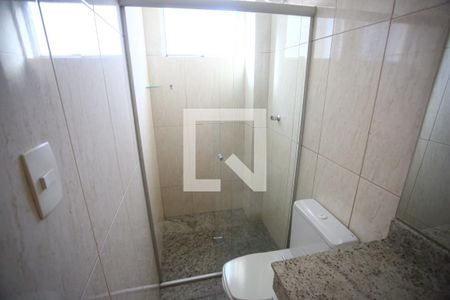 Banheiro da Suíte 2 de apartamento à venda com 4 quartos, 140m² em Buritis, Belo Horizonte