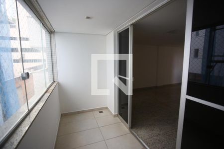 Varanda da Sala de apartamento à venda com 4 quartos, 140m² em Buritis, Belo Horizonte