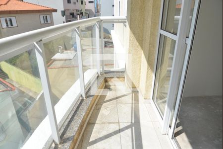 Varanda da Sala de apartamento à venda com 3 quartos, 82m² em Parque das Nações, Santo André