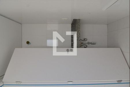Banheiro da Suíte de apartamento à venda com 3 quartos, 82m² em Parque das Nações, Santo André