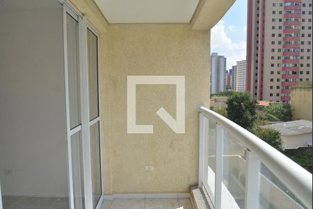 Varanda da Sala de apartamento à venda com 3 quartos, 82m² em Parque das Nações, Santo André