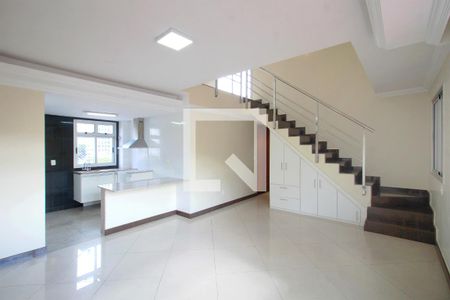 Sala de apartamento para alugar com 3 quartos, 133m² em Serra, Belo Horizonte