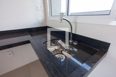 Cozinha de apartamento para alugar com 2 quartos, 54m² em Nova Uberlândia, Uberlândia