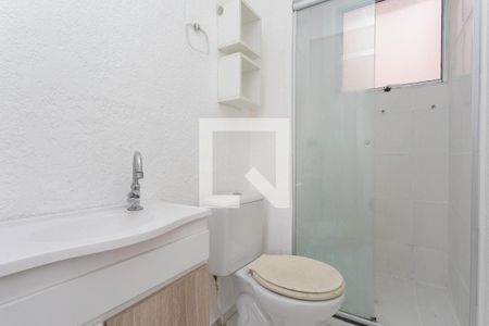 Banheiro de apartamento à venda com 2 quartos, 46m² em Jardim Dona Leopoldina, Porto Alegre