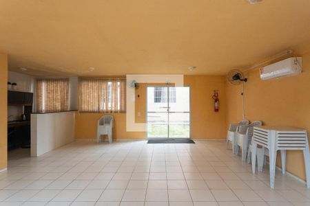 Área comum - Salão de festas de apartamento à venda com 2 quartos, 46m² em Jardim Dona Leopoldina, Porto Alegre