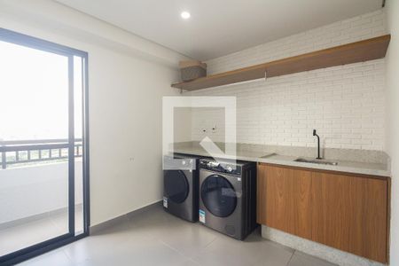 Condomínio - Lavanderia de kitnet/studio à venda com 1 quarto, 85m² em Chácara Seis de Outubro, São Paulo