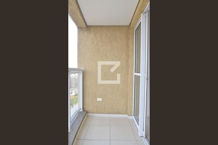 Varanda da Sala de apartamento à venda com 3 quartos, 82m² em Parque das Nações, Santo André