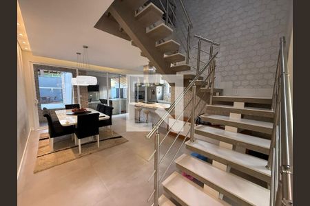 Sala de Jantar de casa de condomínio à venda com 4 quartos, 402m² em Swiss Park, Campinas