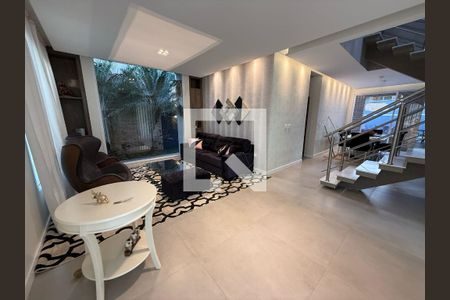 Sala de casa de condomínio à venda com 4 quartos, 402m² em Swiss Park, Campinas