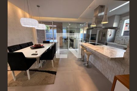 Sala de Jantar de casa de condomínio à venda com 4 quartos, 402m² em Swiss Park, Campinas