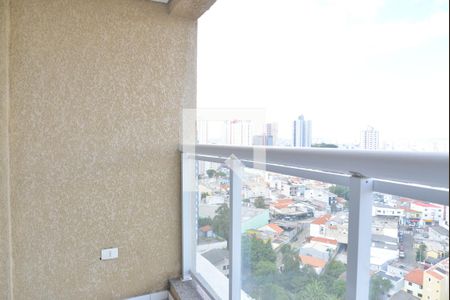 Varanda da Sala de apartamento à venda com 3 quartos, 82m² em Parque das Nações, Santo André