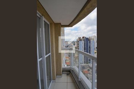 Varanda da Sala de apartamento à venda com 3 quartos, 82m² em Parque das Nações, Santo André