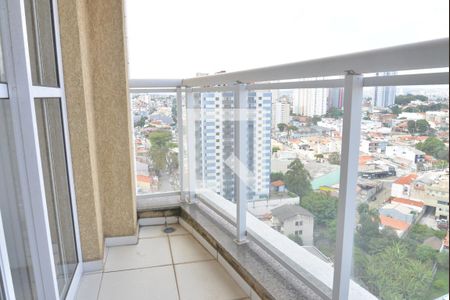 Varanda da Sala de apartamento à venda com 3 quartos, 82m² em Parque das Nações, Santo André