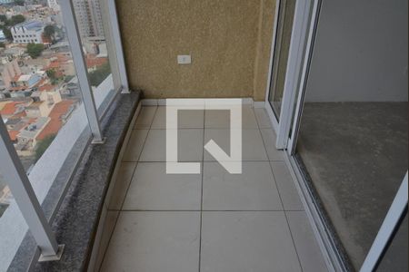 Varanda da Sala de apartamento à venda com 3 quartos, 82m² em Parque das Nações, Santo André