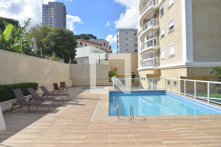 Área comum - Piscina de apartamento à venda com 3 quartos, 82m² em Parque das Nações, Santo André