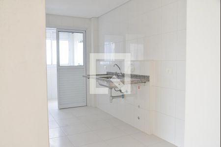 Cozinha de apartamento à venda com 3 quartos, 82m² em Parque das Nações, Santo André