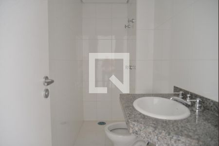 Banheiro da Suíte de apartamento à venda com 3 quartos, 82m² em Parque das Nações, Santo André