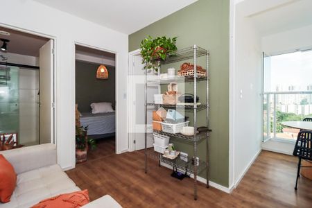 Sala de apartamento para alugar com 2 quartos, 32m² em Jardim Monte Kemel, São Paulo
