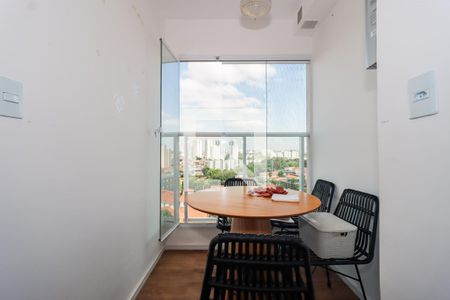 Varanda da Sala de apartamento para alugar com 2 quartos, 32m² em Jardim Monte Kemel, São Paulo