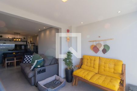 Varanda Gourmet de apartamento à venda com 2 quartos, 73m² em Vila Antonieta, Guarulhos