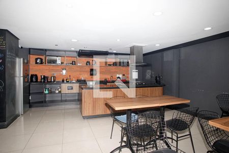 Área Comum - Cozinha Coletiva de kitnet/studio à venda com 1 quarto, 27m² em Cidade Baixa, Porto Alegre