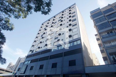 Fachada de kitnet/studio à venda com 1 quarto, 27m² em Cidade Baixa, Porto Alegre
