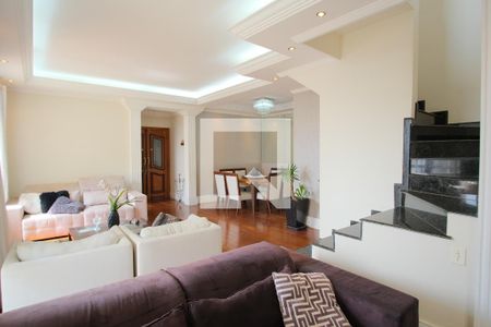 Sala de Estar de apartamento à venda com 4 quartos, 324m² em Tatuapé, São Paulo