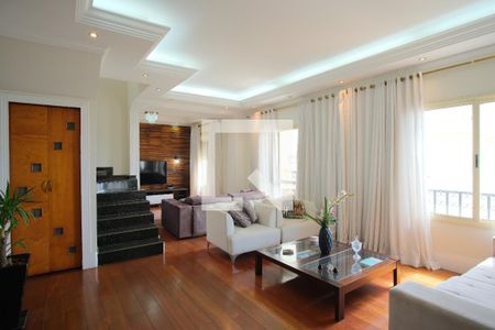 Sala de Estar de apartamento à venda com 4 quartos, 324m² em Tatuapé, São Paulo