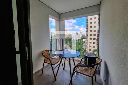 Varanda de kitnet/studio à venda com 1 quarto, 22m² em Vila Mariana, São Paulo