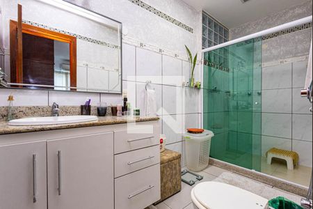 Banheiro da Suíte de casa à venda com 3 quartos, 269m² em Fátima, Niterói