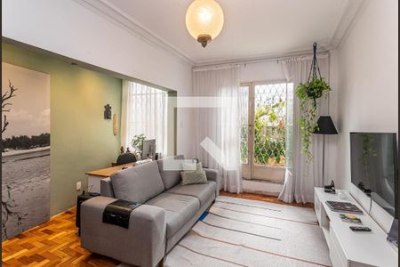 Sala de apartamento à venda com 2 quartos, 91m² em Grajaú, Rio de Janeiro
