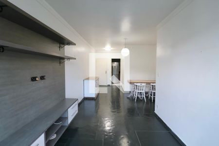 Sala de apartamento para alugar com 4 quartos, 105m² em Jardim Belmar, Guarujá