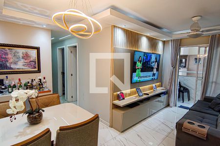 Sala de apartamento à venda com 3 quartos, 71m² em Freguesia (jacarepaguá), Rio de Janeiro