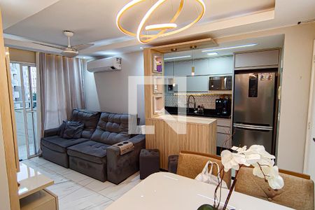 Sala de apartamento à venda com 3 quartos, 71m² em Freguesia (jacarepaguá), Rio de Janeiro