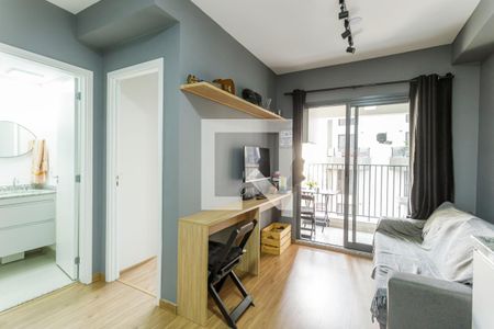 Sala de kitnet/studio à venda com 1 quarto, 30m² em Indianópolis, São Paulo