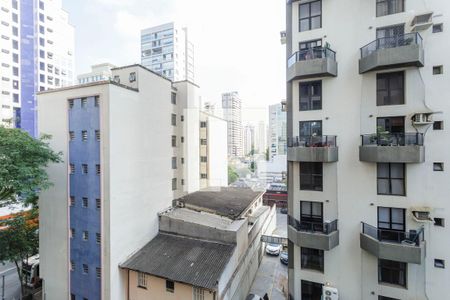 Vista de kitnet/studio à venda com 1 quarto, 30m² em Indianópolis, São Paulo