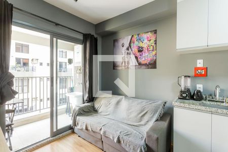 Sala de kitnet/studio à venda com 1 quarto, 30m² em Indianópolis, São Paulo