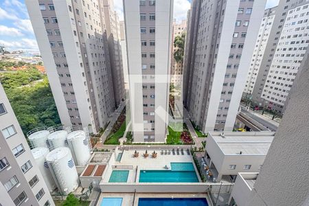 Vista da Sala de apartamento à venda com 2 quartos, 37m² em Jardim Sao Saverio, São Bernardo do Campo
