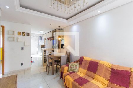 Sala de casa de condomínio para alugar com 2 quartos, 55m² em Olaria, Canoas