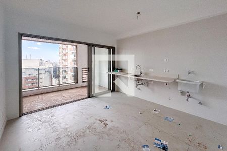 Sala/Cozinha de kitnet/studio à venda com 1 quarto, 40m² em Vila Mariana, São Paulo