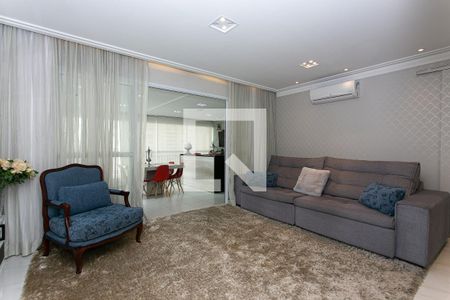 Sala de apartamento à venda com 2 quartos, 124m² em Parque São Jorge, São Paulo