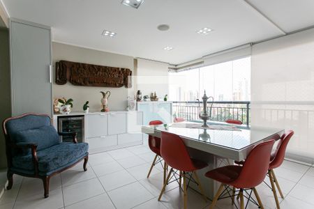 Varanda gourmet de apartamento à venda com 2 quartos, 124m² em Parque São Jorge, São Paulo