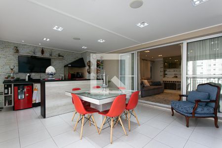 Varanda gourmet de apartamento à venda com 2 quartos, 124m² em Parque São Jorge, São Paulo