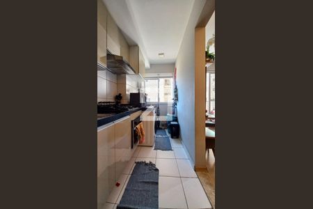 Cozinha de apartamento à venda com 2 quartos, 51m² em Jardim Samambaia, Campinas