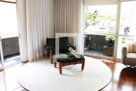 Sala de apartamento à venda com 3 quartos, 210m² em Indianópolis, São Paulo