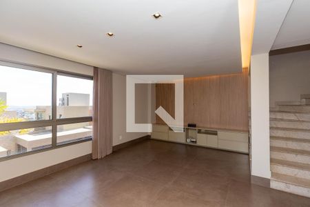 Sala de casa de condomínio à venda com 3 quartos, 292m² em Buritis, Belo Horizonte